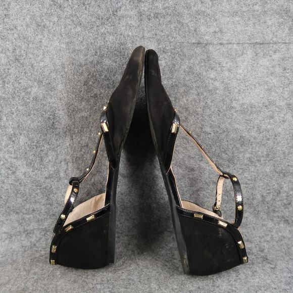 INC International Concepts Shoes Womens 8.5 Flats Closed Toe Ankle Strap Studded - Picture 8 of 12